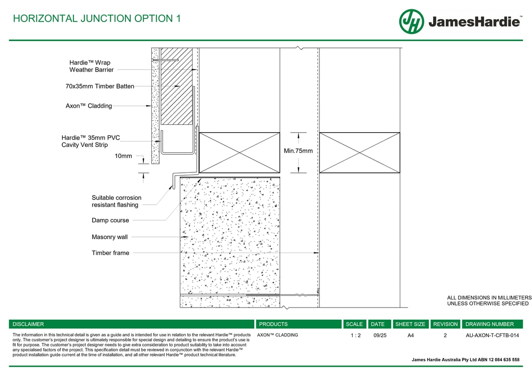 Image of AU-AXON-T-CFTB-014 - HORIZONTAL JUNCTION OPTION 1