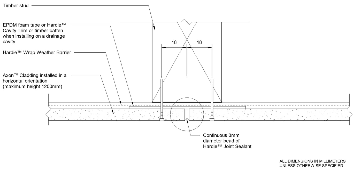 AXON DF Vertical Butt Joint Direct Fix