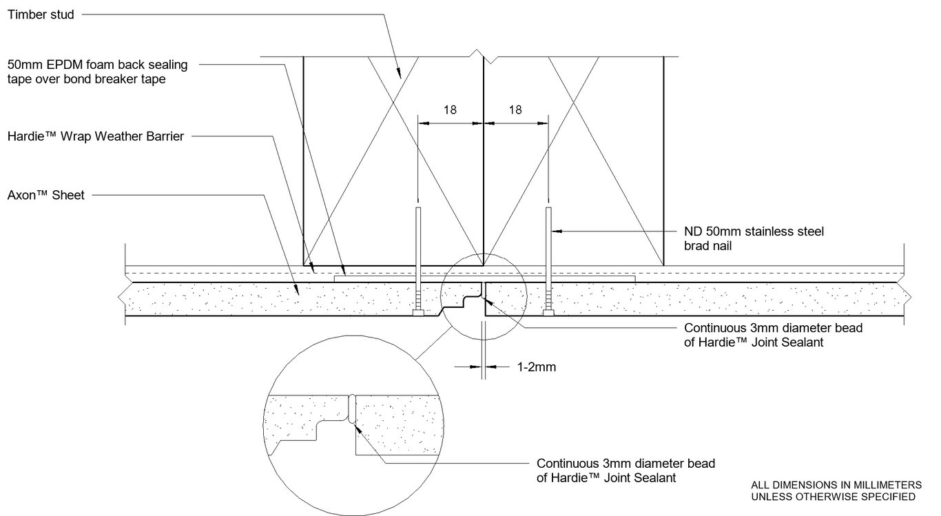 AXON DF Vertical Butt Joint