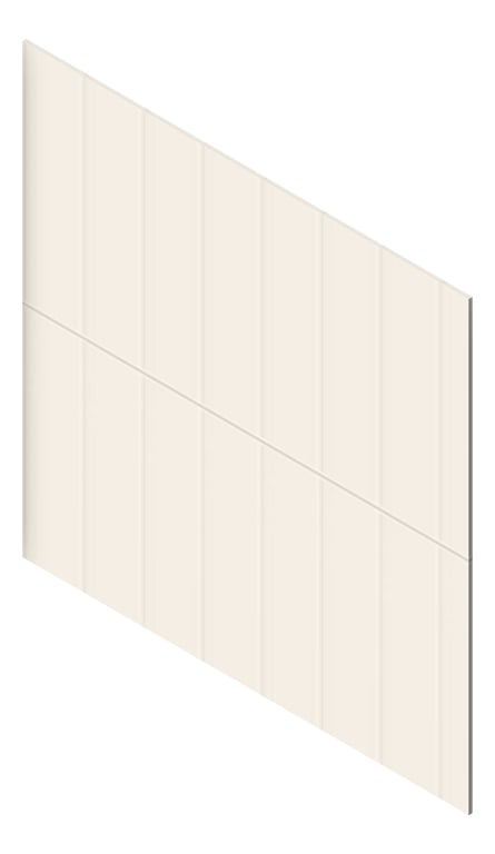 3D Presentation Image of Cladding Grooved JamesHardie AxonCladding 133Smooth 1200x2450Sheet GreyPebble