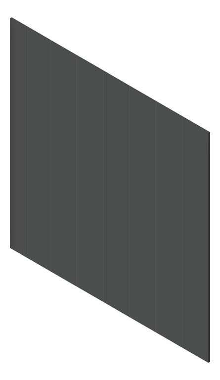 3D Presentation Image of Cladding Grooved JamesHardie AxonCladding 133Smooth Domino