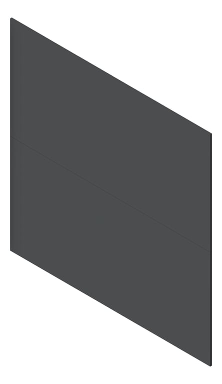 3D Presentation Image of Cladding Grooved JamesHardie AxonCladding 400Smooth 1200x2450Sheet Domino