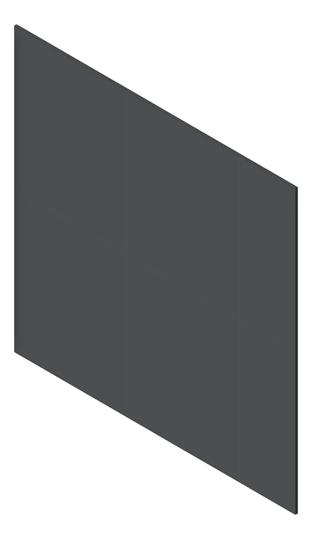 3D Shaded Image of Cladding Grooved JamesHardie AxonCladding 400Smooth 1200x2450Sheet Domino
