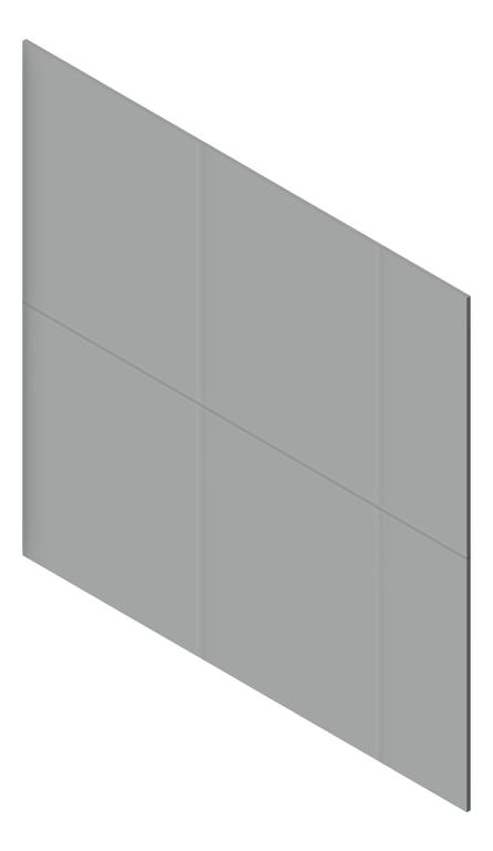 3D Presentation Image of Cladding Grooved JamesHardie AxonCladding 400Smooth 1200x2450Sheet TimelessGrey