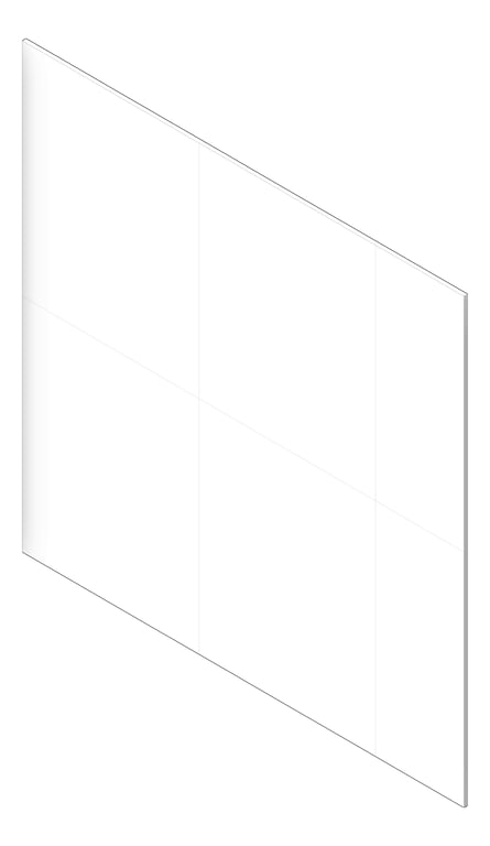 3D Shaded Image of Cladding Grooved JamesHardie AxonCladding 400Smooth 1200x3000Sheet LexiconQuarter
