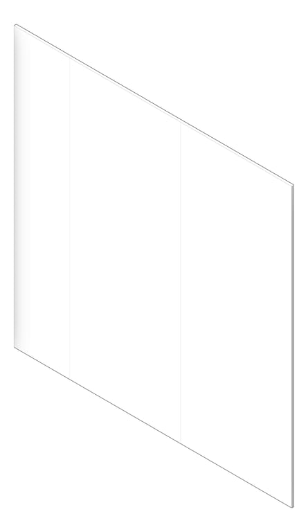 3D Shaded Image of Cladding Grooved JamesHardie AxonCladding 400Smooth LexiconQuarter