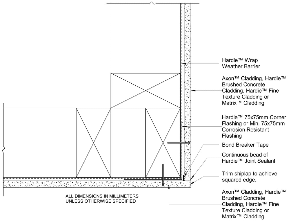 AXON-HBC-HFTC-MATRIX to AXON-HBC-HFTC-MATRIX DF External Corner Vertical Junction