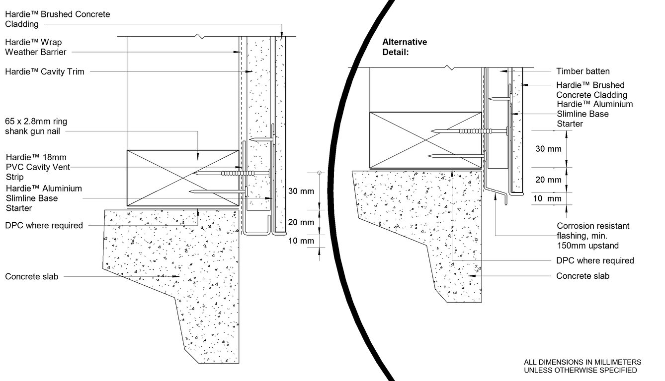 HBC CF Alternative Slab Edge Details