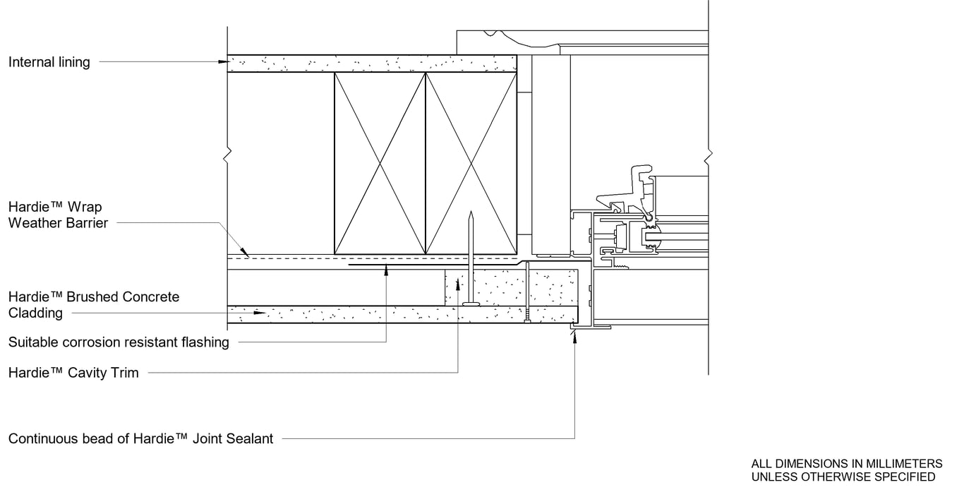 HBC CF Window Jamb