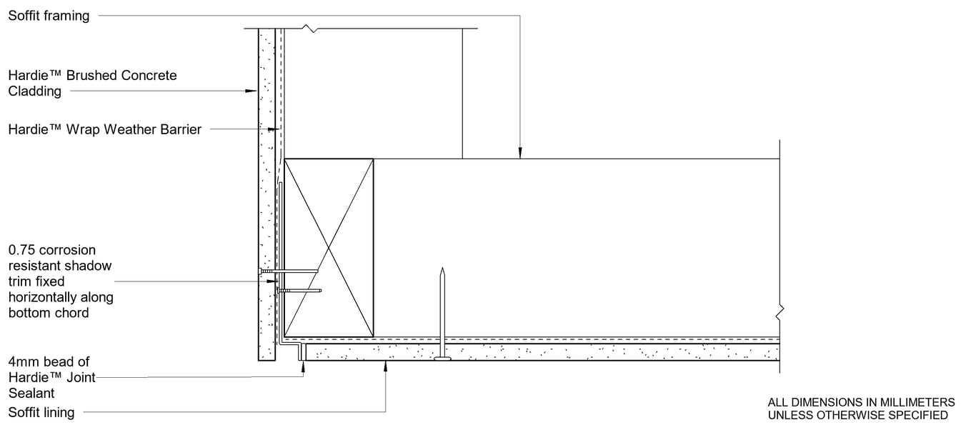 HBC DF Facade Soffit Junction