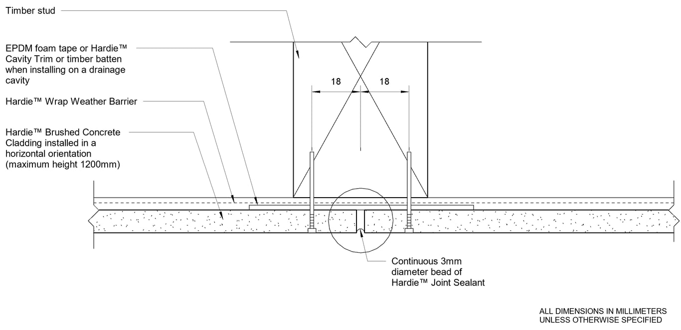 HBC DF Vertical Butt Joint Direct Fix