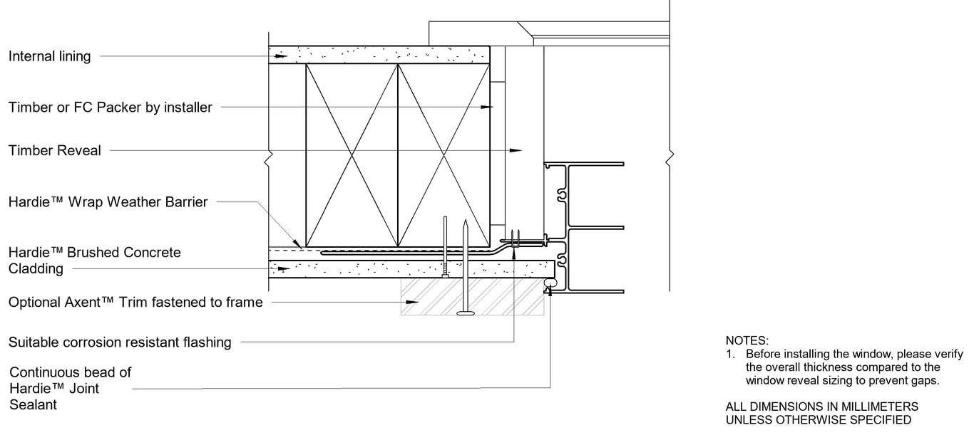 HBC DF Window Jamb Trim