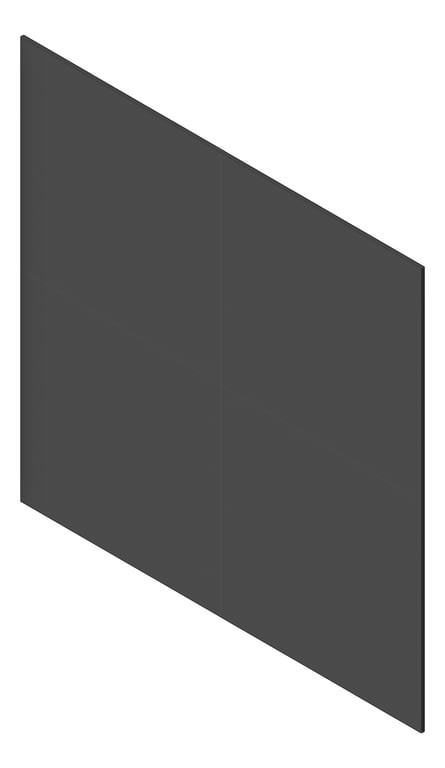 3D Shaded Image of Cladding Textured JamesHardie HardieBrushedConcreteCladding 1200x3600Sheet BlackCaviar