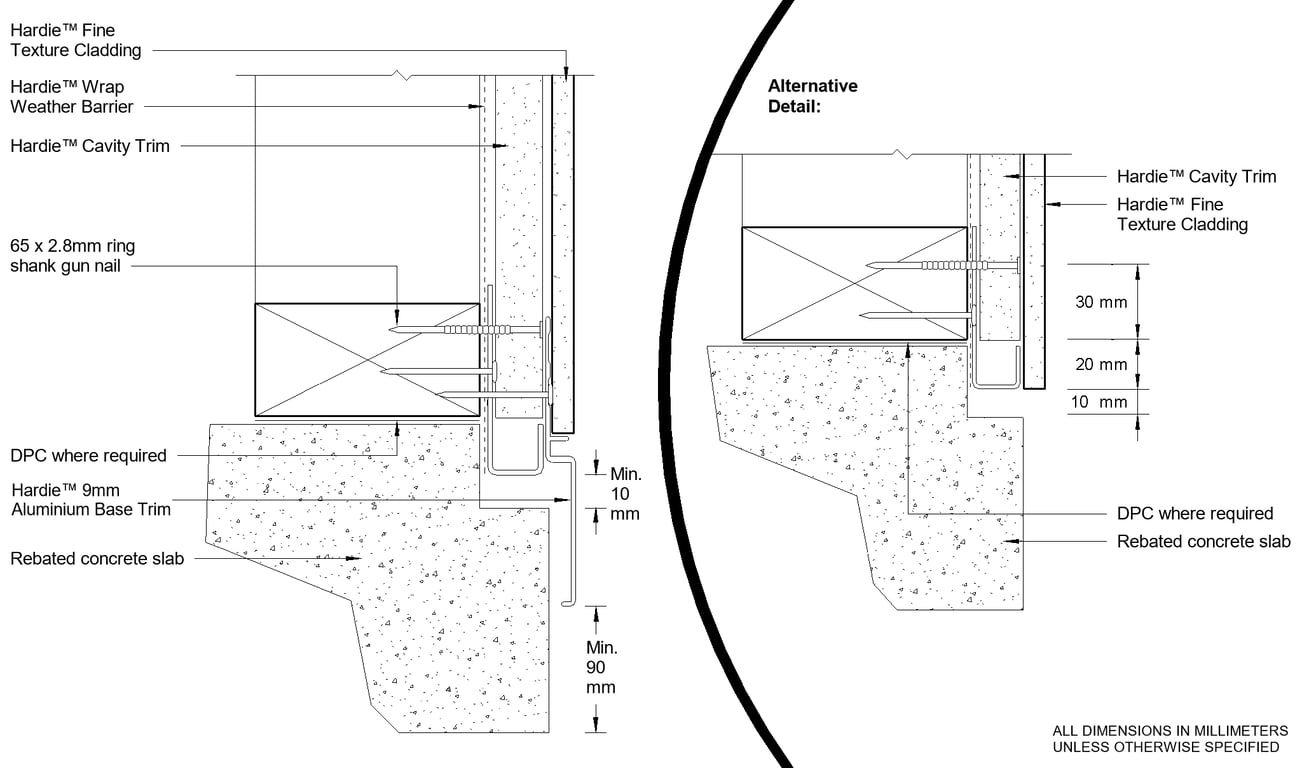 Navigate to HFTC CF Alternative Slab Edge Details