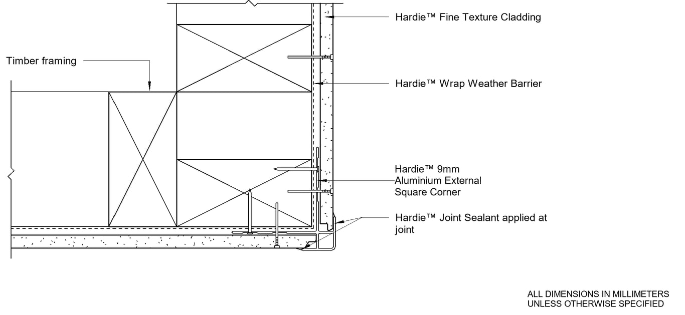 Navigate to HFTC DF Aluminium Box External Corner Option