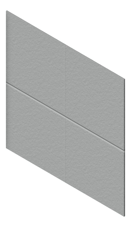 3D Presentation Image of Cladding Textured JamesHardie HardieFineTextureCladding 1200x2440Sheet TimelessGrey