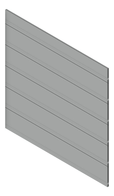 3D Presentation Image of Cladding Board JamesHardie HardieObliqueCladding Horizontal 200 TimelessGrey