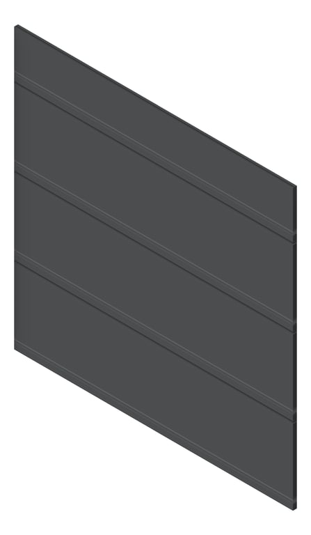 3D Presentation Image of Cladding Board JamesHardie HardieObliqueCladding Horizontal 300 Domino