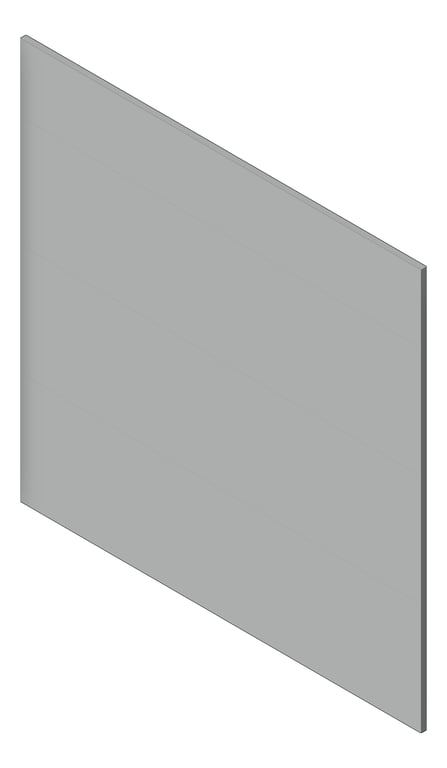 3D Shaded Image of Cladding Board JamesHardie HardieObliqueCladding Horizontal 300 TimelessGrey