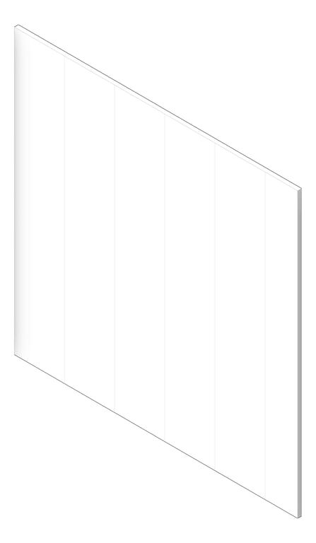3D Shaded Image of Cladding Board JamesHardie HardieObliqueCladding Vertical 200 LexiconQuarter