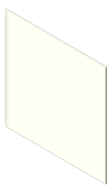 3D Shaded Image of Cladding Board JamesHardie HardieObliqueCladding Vertical 300 200 GreyPebble