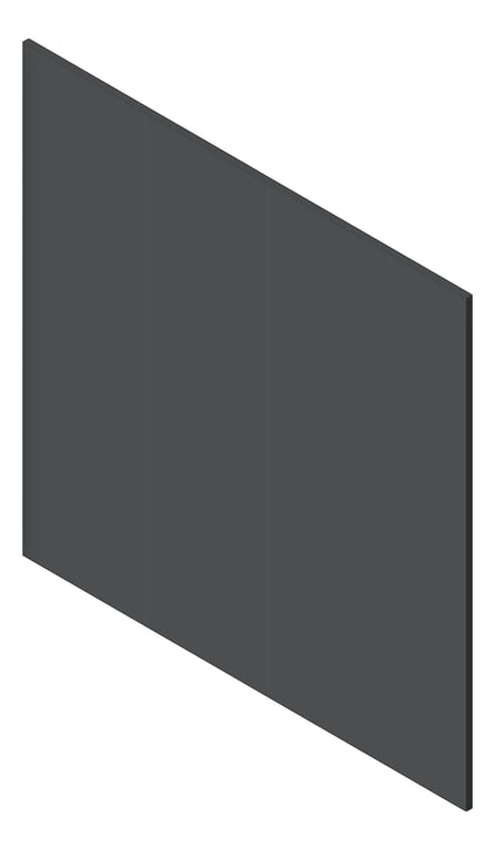3D Shaded Image of Cladding Board JamesHardie HardieObliqueCladding Vertical 300 Domino