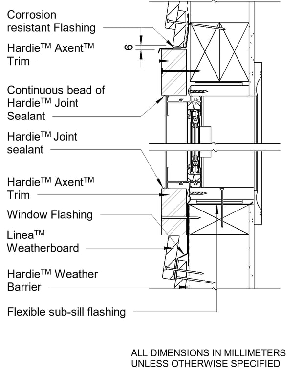 Navigate to LINEA DF Window Sill and Head Trim