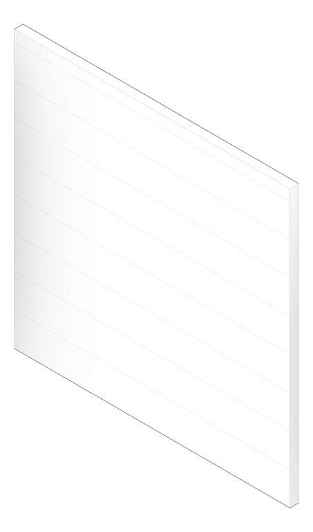 3D Documentation Image of Cladding Board JamesHardie LineaWeatherboard 150Smooth Domino