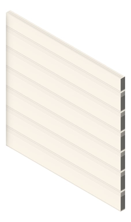 3D Presentation Image of Cladding Board JamesHardie LineaWeatherboard 180Smooth GreyPebble