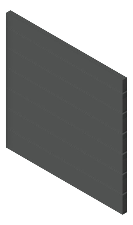 3D Presentation Image of Cladding Board JamesHardie LineaWeatherboard 180Smooth Monument