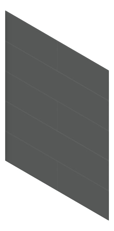 3D Presentation Image of Cladding Smooth JamesHardie MatrixCladding HorizontalStaggered 2390x590Sheet Monument