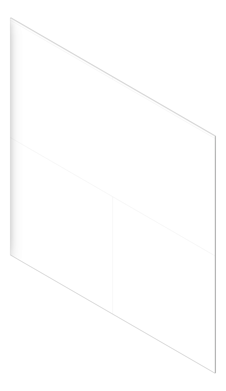 3D Shaded Image of Cladding Smooth JamesHardie MatrixCladding HorizontalStaggered 2990x1190Sheet LexiconQuarter