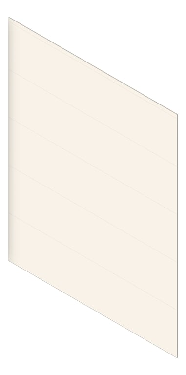 3D Shaded Image of Cladding Smooth JamesHardie MatrixCladding Horizontal 2390x590Sheet GreyPebble