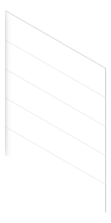 3D Presentation Image of Cladding Smooth JamesHardie MatrixCladding Horizontal 2390x590Sheet LexiconQuarter
