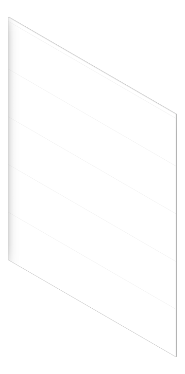 3D Shaded Image of Cladding Smooth JamesHardie MatrixCladding Horizontal 2390x590Sheet LexiconQuarter