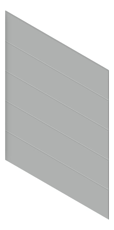 3D Presentation Image of Cladding Smooth JamesHardie MatrixCladding Horizontal 2390x590Sheet TimelessGrey