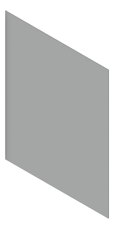 3D Shaded Image of Cladding Smooth JamesHardie MatrixCladding Horizontal 2390x590Sheet TimelessGrey