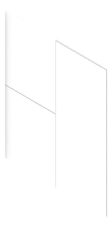 3D Presentation Image of Cladding Smooth JamesHardie MatrixCladding VerticalStaggered 1190x2990Sheet LexiconQuarter