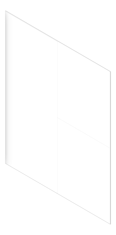 3D Shaded Image of Cladding Smooth JamesHardie MatrixCladding VerticalStaggered 1190x2990Sheet LexiconQuarter