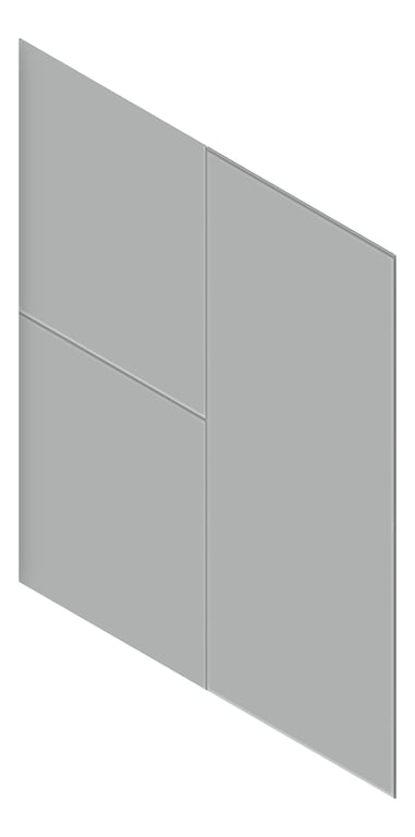 3D Presentation Image of Cladding Smooth JamesHardie MatrixCladding VerticalStaggered 1190x2990Sheet TimelessGrey