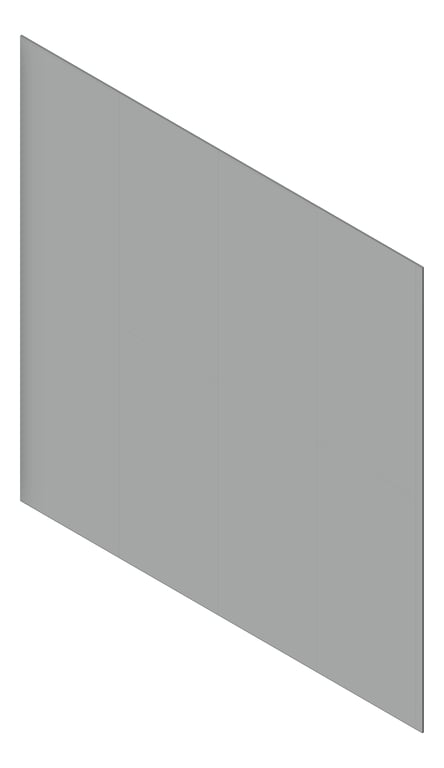3D Shaded Image of Cladding Smooth JamesHardie MatrixCladding VerticalStaggered 590x2390Sheet TimelessGrey
