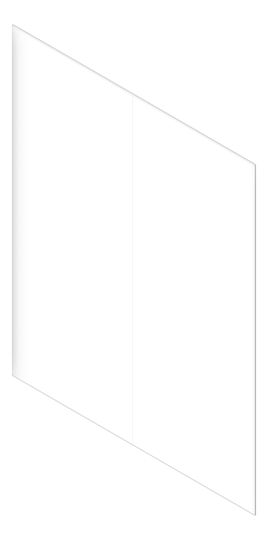 3D Shaded Image of Cladding Smooth JamesHardie MatrixCladding Vertical 1190x2990Sheet LexiconQuarter