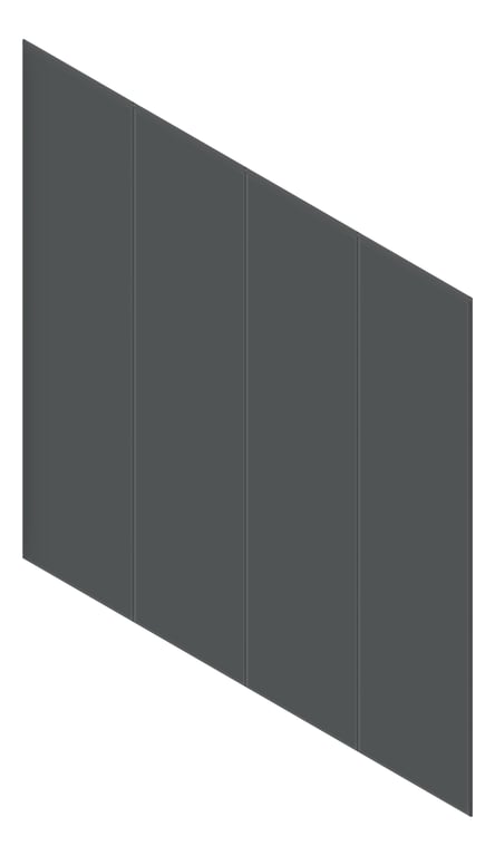 3D Presentation Image of Cladding Smooth JamesHardie MatrixCladding Vertical 590x2390Sheet Domino