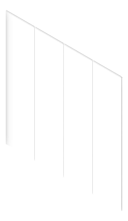 3D Presentation Image of Cladding Smooth JamesHardie MatrixCladding Vertical 590x2390Sheet LexiconQuarter
