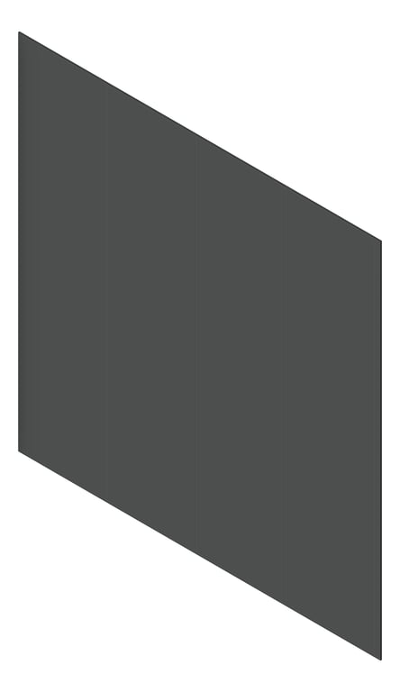 3D Shaded Image of Cladding Smooth JamesHardie MatrixCladding Vertical 590x2390Sheet Monument