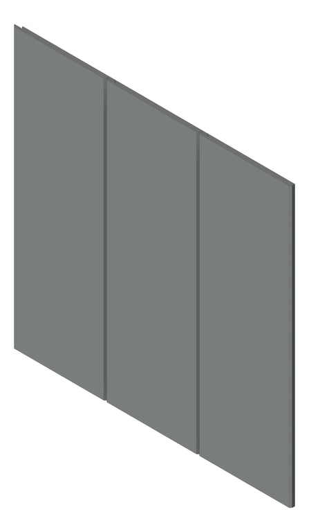 3D Shaded Image of Cladding Board JamesHardie StriaCladdingFineTexture