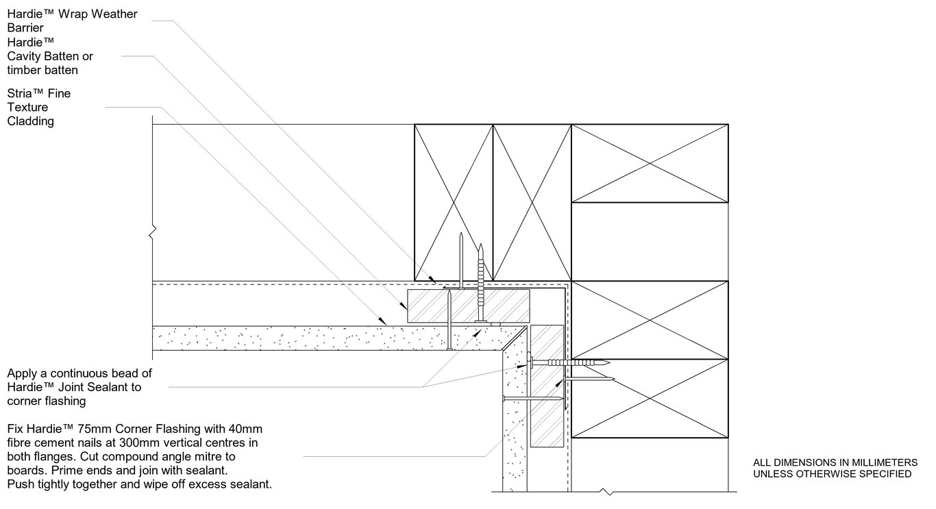 Image of STRIA FT CF Internal Mitre Corner
