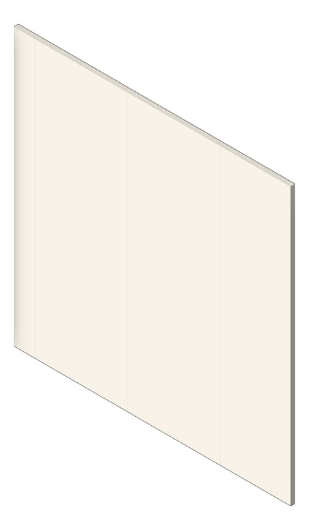 3D Shaded Image of Cladding Board JamesHardie StriaCladdingFineTexture Vertical 325 GreyPebble