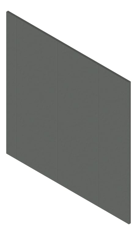 3D Presentation Image of Cladding Board JamesHardie StriaCladdingFineTexture Vertical 325 Teahouse