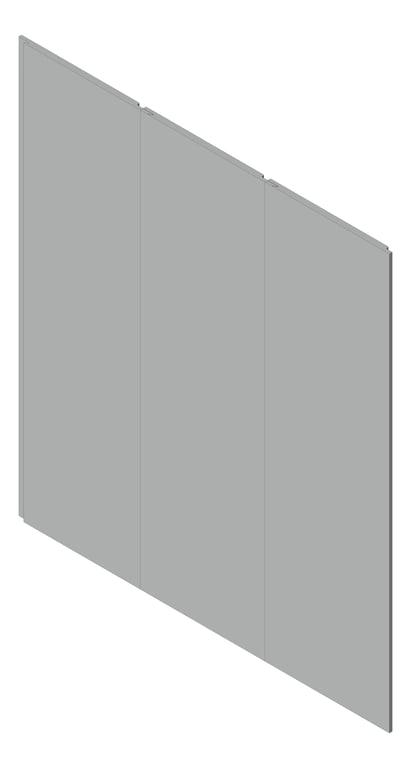 3D Shaded Image of Cladding Board JamesHardie StriaCladding